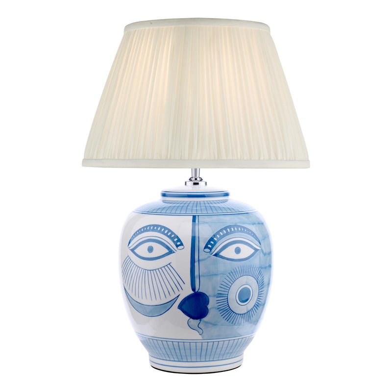 Dar Lighting Picasso Table Lamp Multi-Coloured With Shade • PIC4123-ULY1415