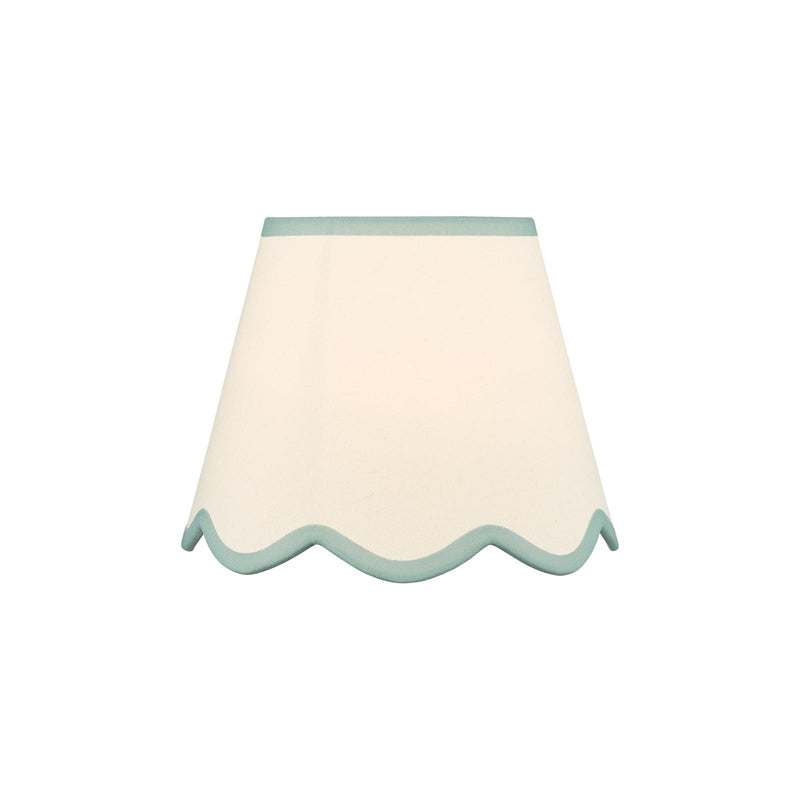 Dar Lighting Poma Natural Linen Tapered Drum Shade 25cm 25cm • POM1023