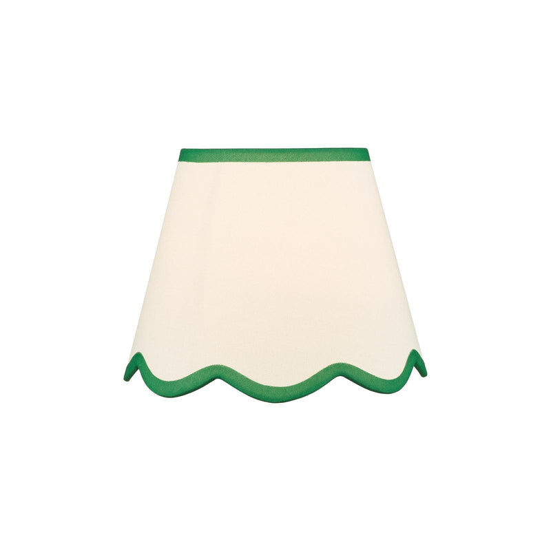 Dar Lighting Poma Natural Linen Tapered Drum Shade 25cm 25cm • POM1024