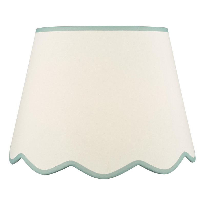 Dar Lighting Poma Natural Linen Tapered Drum Shade 45cm 45cm • POM1823