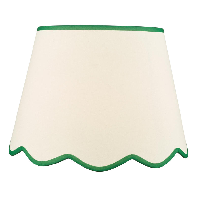 Dar Lighting Poma Natural Linen Tapered Drum Shade 45cm 45cm • POM1824