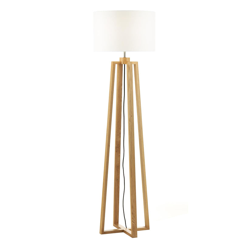Dar Lighting Pyramid Table & Floor Twin Pack Comes With Shades • PYR4943