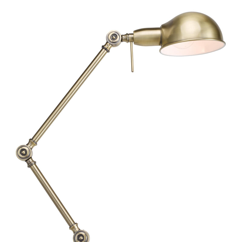 Dar Lighting Ranger Floor Lamp Antique Brass • RAN4975