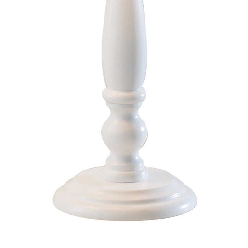 Dar Lighting Regal Small Table Lamp White With Shade • REG422