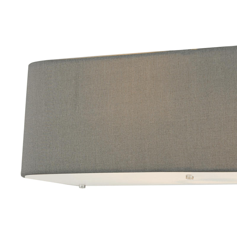 Dar Lighting Ronda 2 Light Wall Light Grey • RON0939