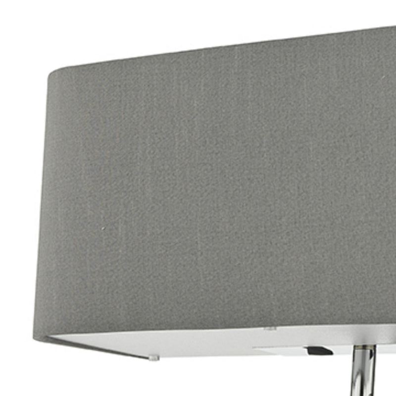 Dar Lighting Ronda 3 Light Wall Light Grey With LED Reading Light • RON7139L