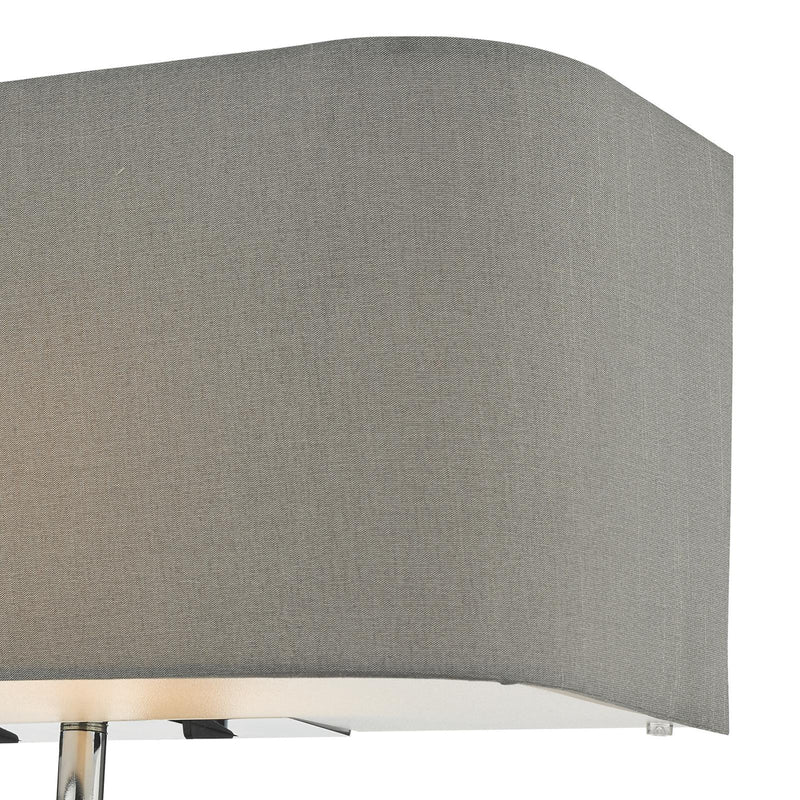 Dar Lighting Ronda 3 Light Wall Light Grey With LED Reading Light • RON7139L