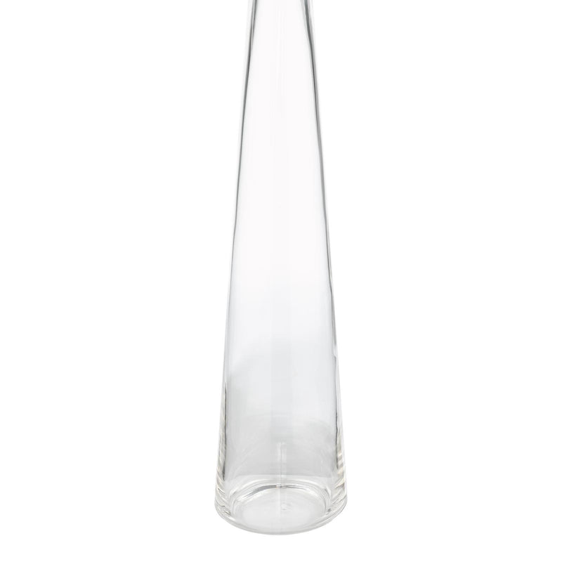 Dar Lighting Samara Table Lamp Clear Glass Base Only • SAM4208