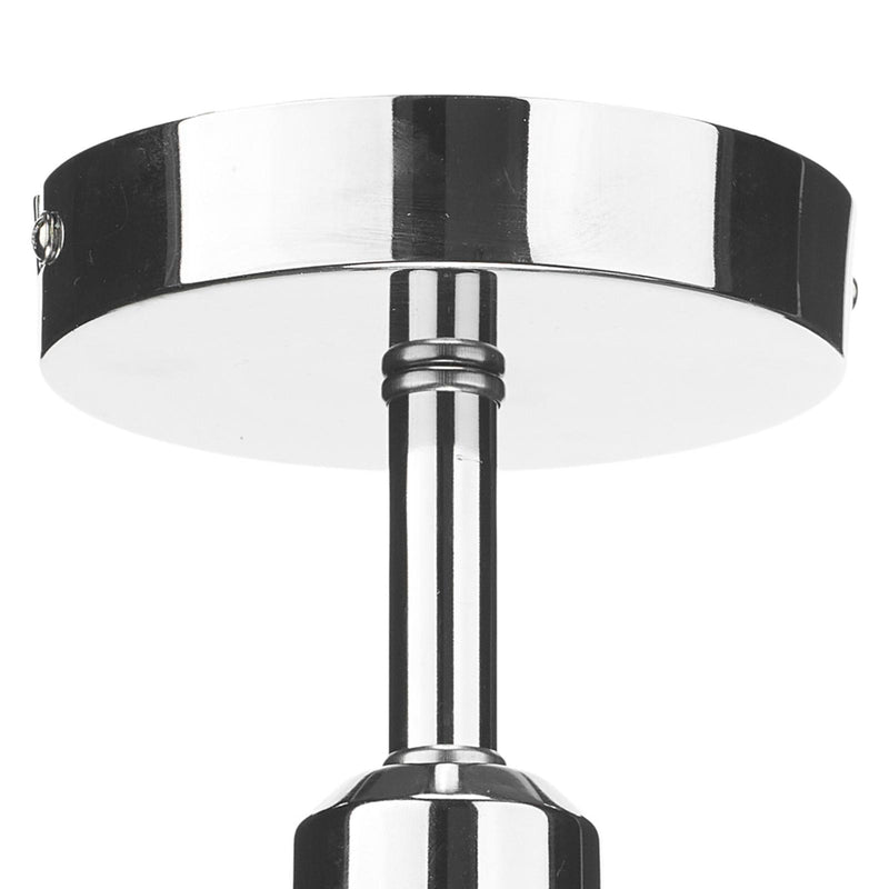 Dar Lighting SF0150 Semi Flush Suspension Polished Chrome Bracket Only • SF0150