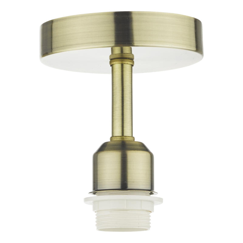 Dar Lighting SF0175 Semi Flush Suspension Antique Brass Bracket Only • SF0175