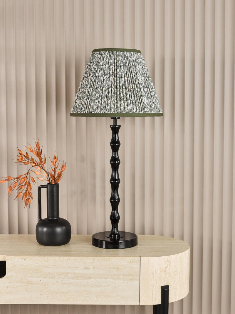 Dar Lighting Siyanda Table Lamp Black With Shade • SIY4222-EST1224
