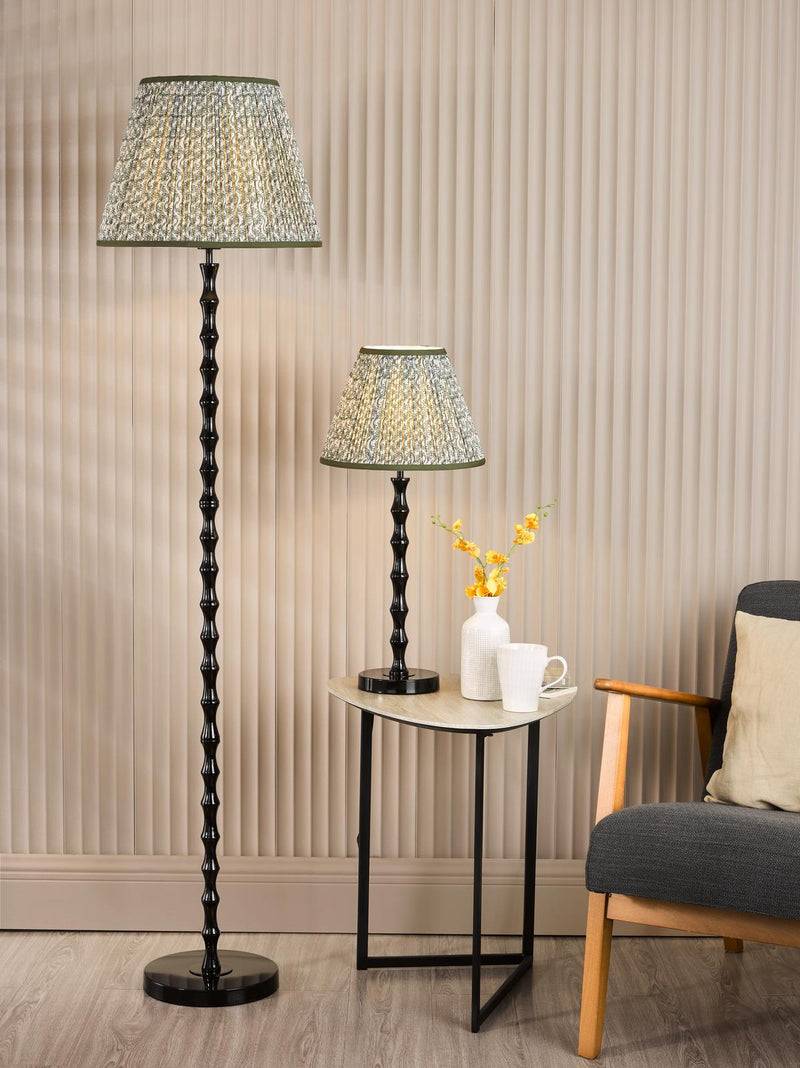 Dar Lighting Siyanda Table Lamp Black With Shade • SIY4222-EST1224