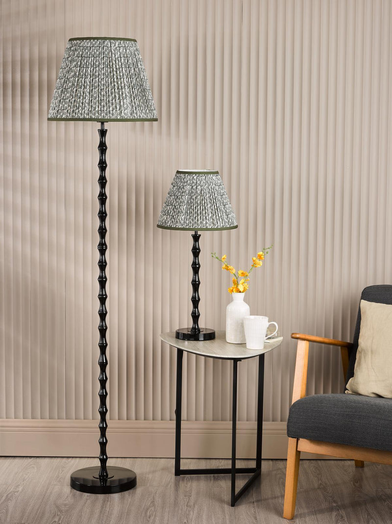 Dar Lighting Siyanda Table Lamp Black With Shade • SIY4222-EST1224