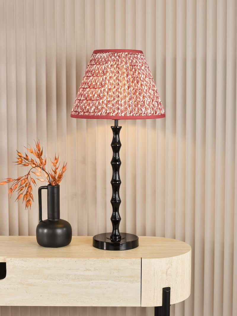 Dar Lighting Siyanda Table Lamp Black With Shade • SIY4222-EST1225