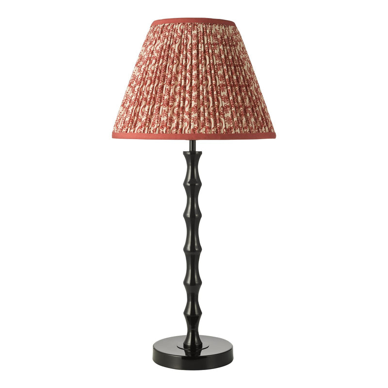 Dar Lighting Siyanda Table Lamp Satin Black Base Only • SIY4222