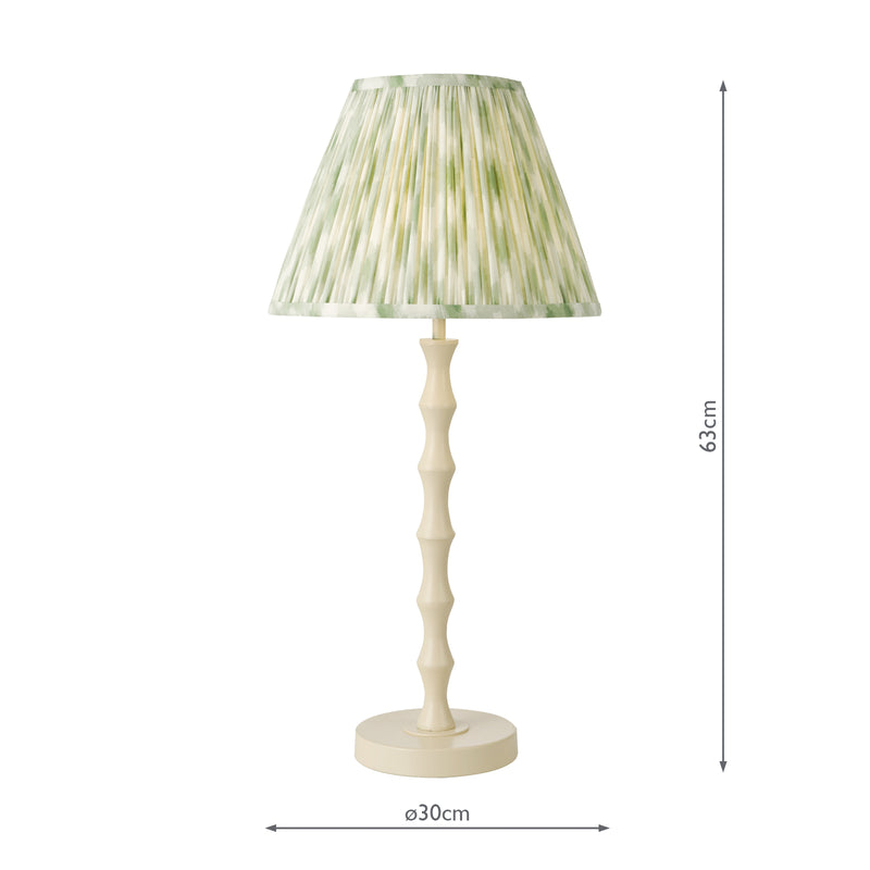 Dar Lighting Siyanda Table Lamp Cream With Shade • SIY4233-IKA1224