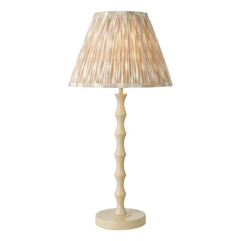 Dar Lighting Siyanda Table Lamp Cream Base Only • SIY4233
