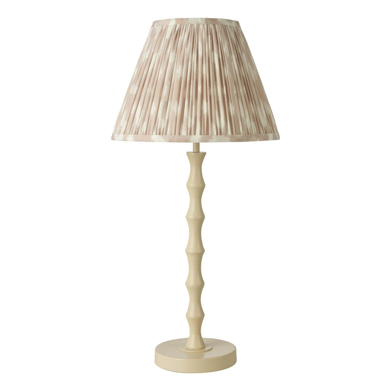 Dar Lighting Siyanda Table Lamp Cream Base Only • SIY4233