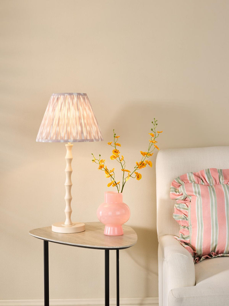 Dar Lighting Siyanda Table Lamp Cream Base Only • SIY4233