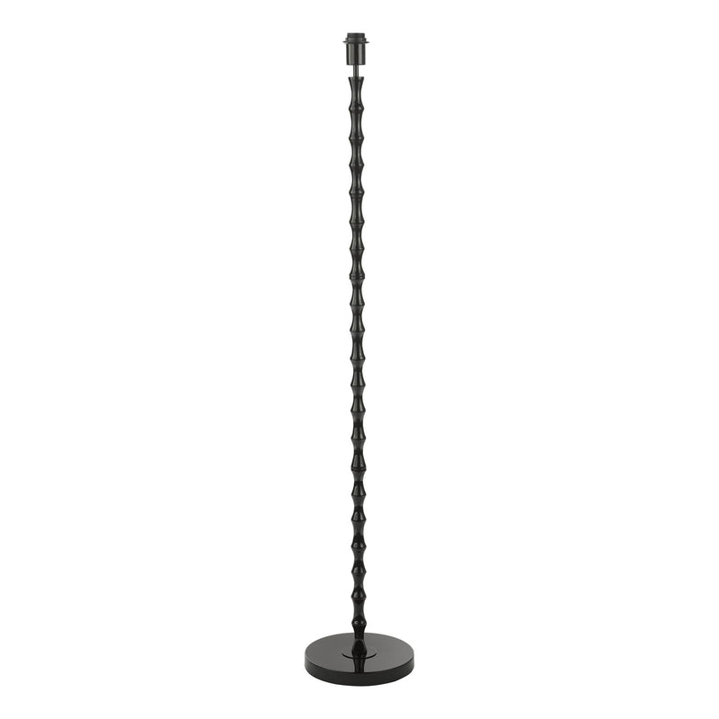Dar Lighting Siyanda Floor Lamp Satin Black Base Only • SIY4922