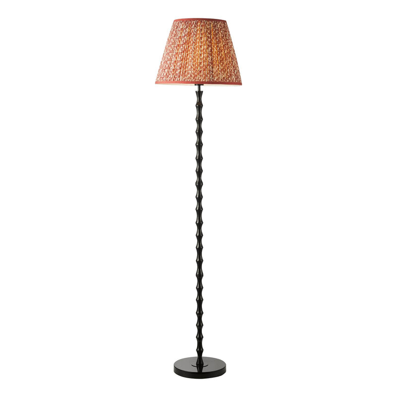 Dar Lighting Siyanda Floor Lamp Satin Black Base Only • SIY4922