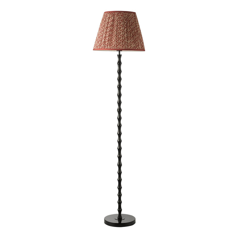 Dar Lighting Siyanda Floor Lamp Satin Black Base Only • SIY4922