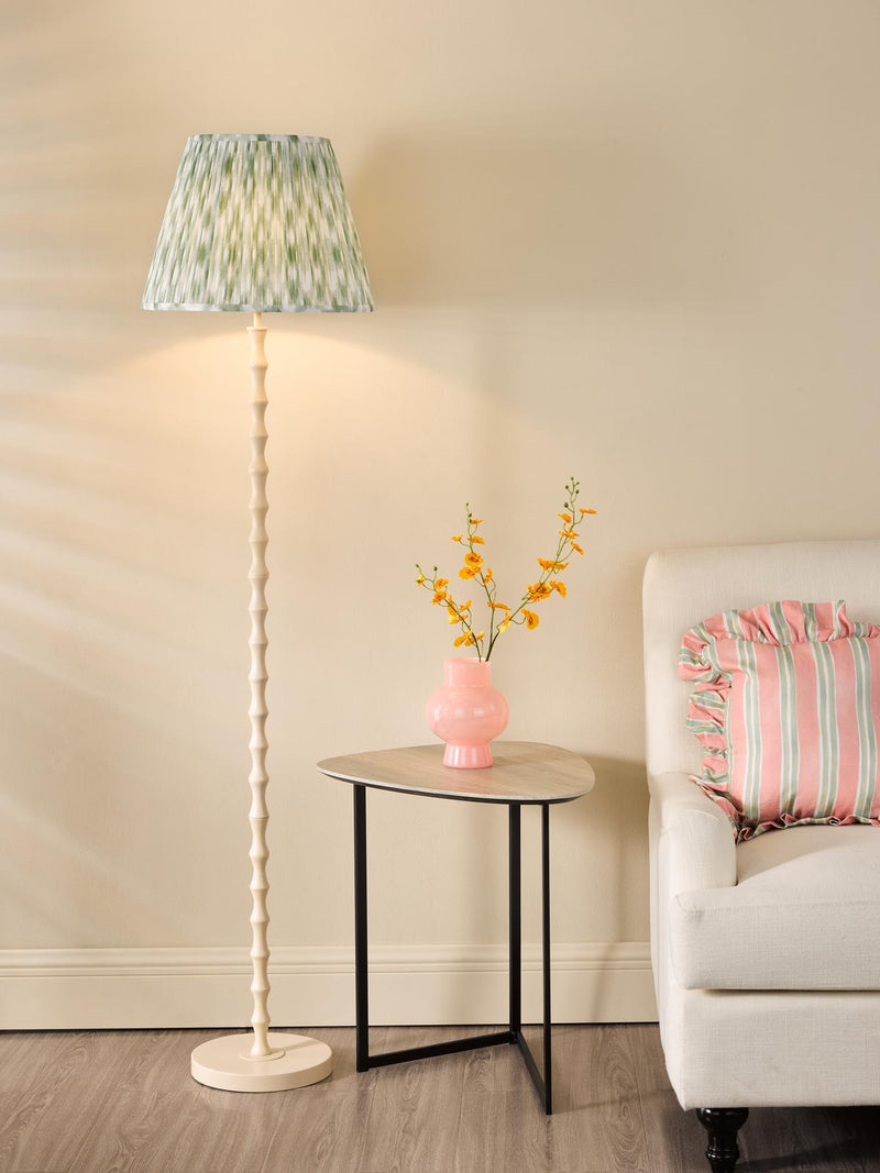 Dar Lighting Siyanda Floor Lamp Cream With Shade • SIY4933-IKA1624