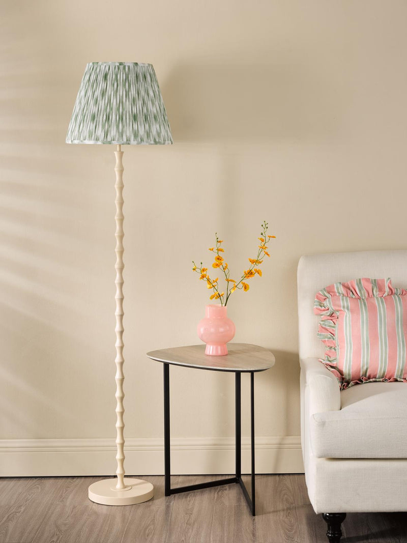 Dar Lighting Siyanda Floor Lamp Cream With Shade • SIY4933-IKA1624
