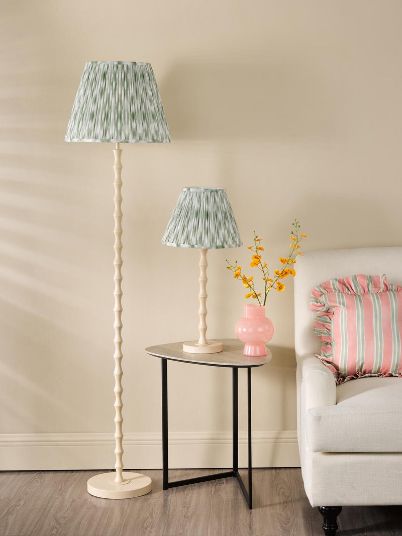 Dar Lighting Siyanda Floor Lamp Cream With Shade • SIY4933-IKA1624