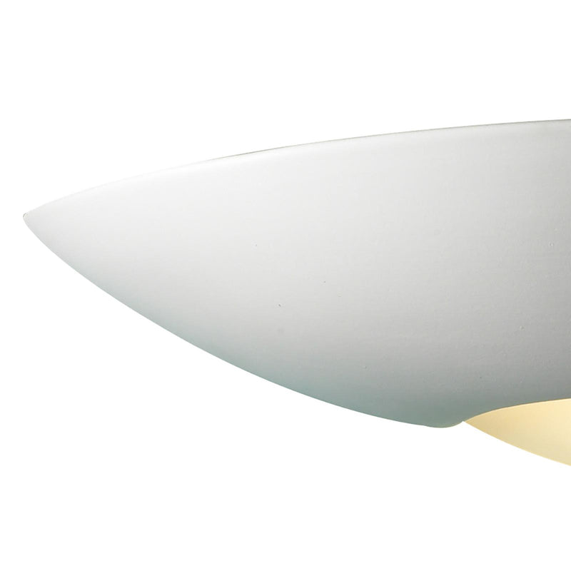 Dar Lighting Slice Wall Washer White • SLI072