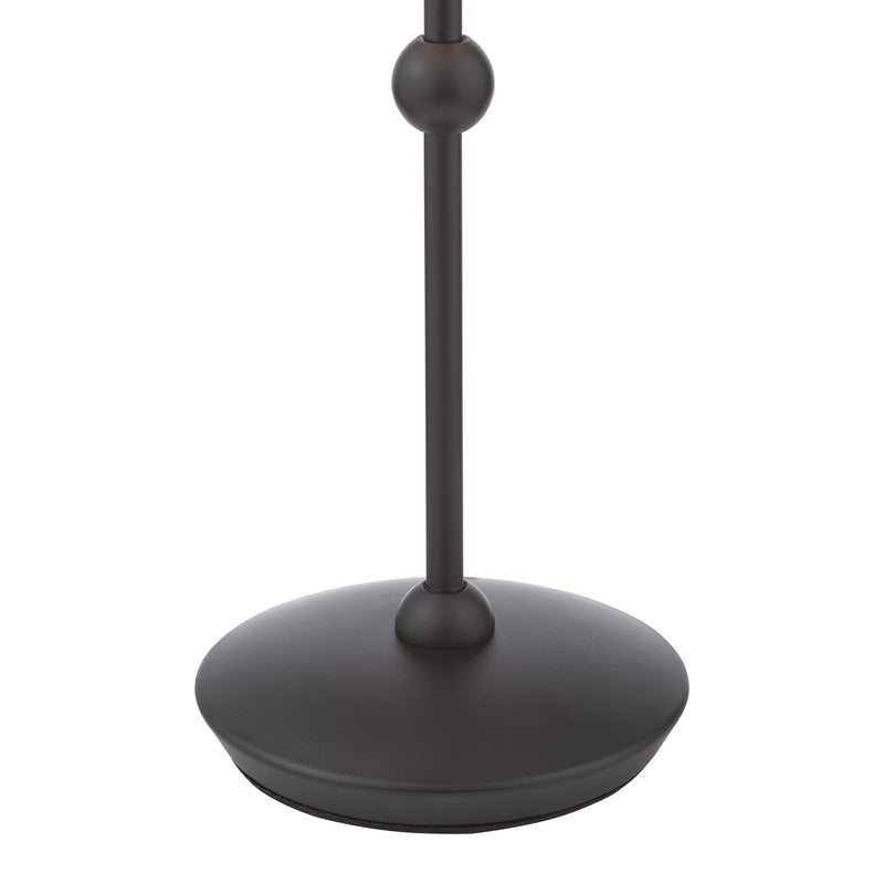 Dar Lighting Sosa Table Lamp Matt Black With Shade • SOS4222