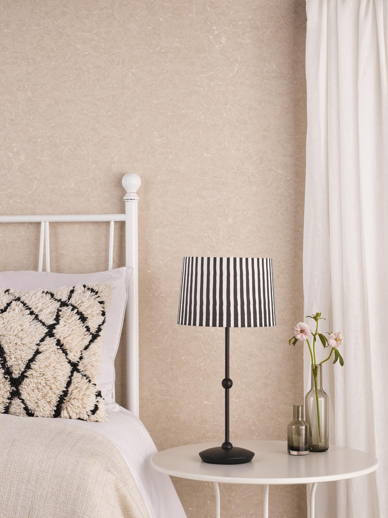Dar Lighting Sosa Table Lamp Matt Black With Shade • SOS4222