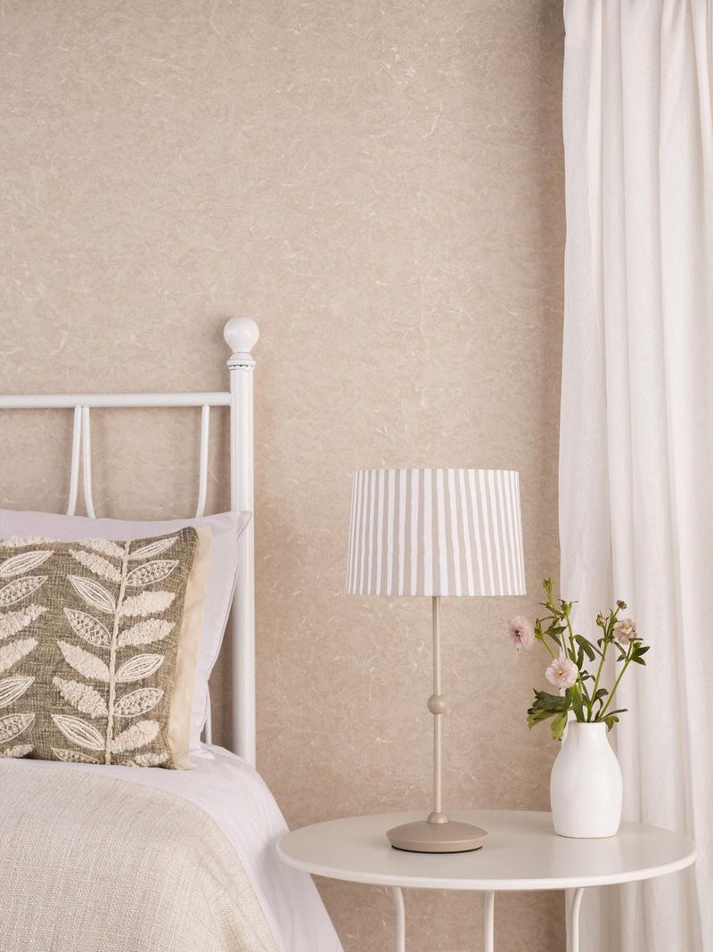 Dar Lighting Sosa Table Lamp Matt Taupe With Shade • SOS4229