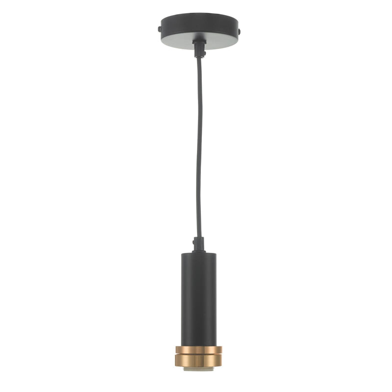 Dar Lighting Accessory 1 Light E27 Suspension Matt Black And Bronze • SP6522