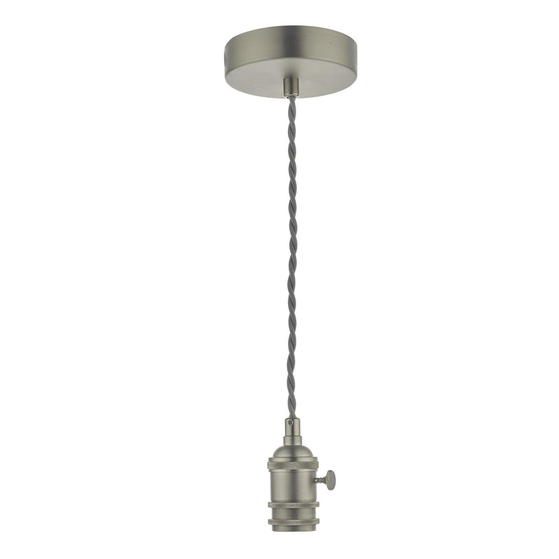 Dar Lighting Accessory 1 Light Antique Chrome E14 Suspension • SPB0161