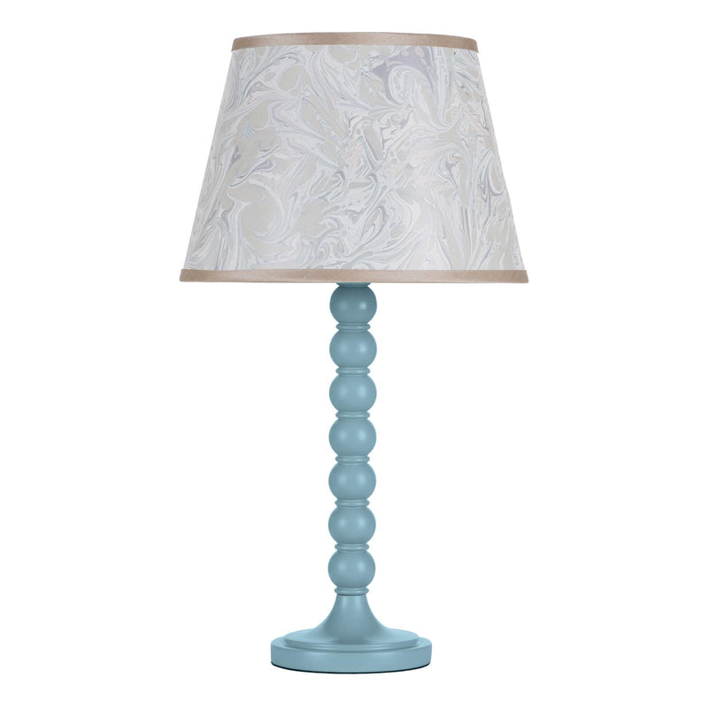 Dar Lighting Spool Table Lamp Blue Base Only • SPO4223