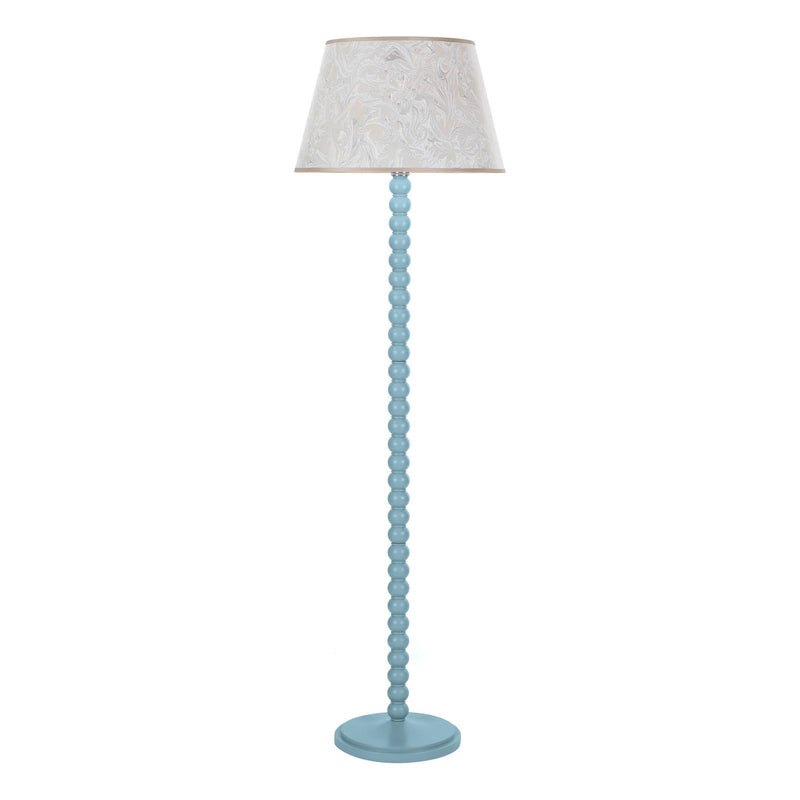 Dar Lighting Spool Floor Lamp Blue Base Only • SPO4923