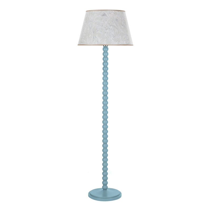Dar Lighting Spool Floor Lamp Blue Base Only • SPO4923