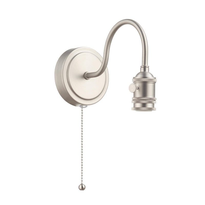 Dar Lighting Accessory Wall Light Antique Chrome Bracket Only • SPW0761