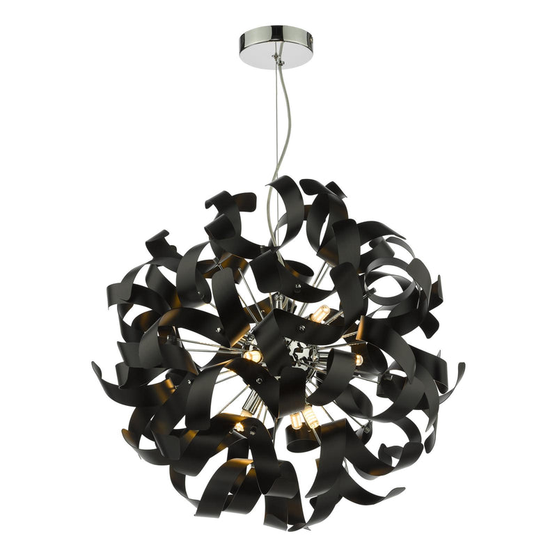 Dar Lighting Swash Pack Of 20 Ribbons For SWA1350-SP - Black • SWA1922