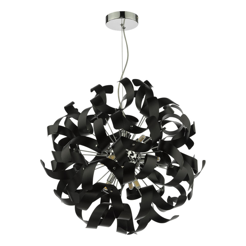 Dar Lighting Swash Pack Of 20 Ribbons For SWA1350-SP - Black • SWA1922