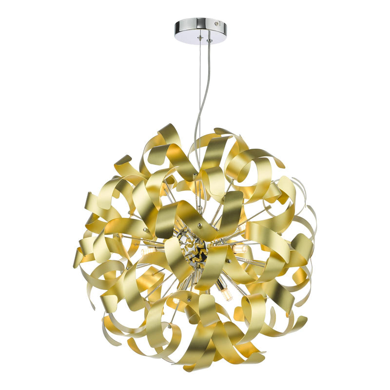 Dar Lighting Swash Pack Of 20 Ribbons For SWA1350-SP - Gold • SWA1935