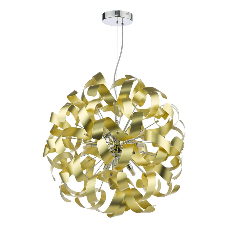 Dar Lighting Swash Pack Of 20 Ribbons For SWA1350-SP - Gold • SWA1935