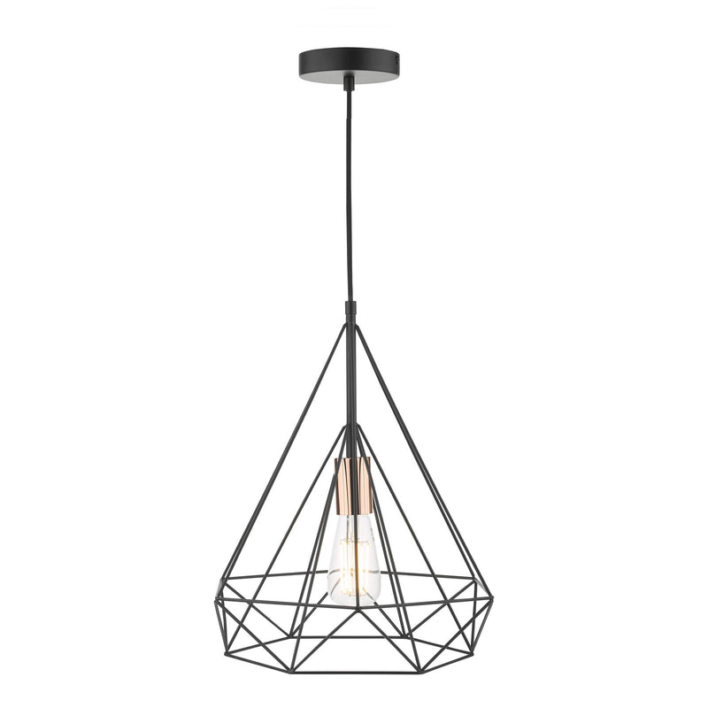 Dar Lighting Sword Pendant Black and Copper • SWO0122