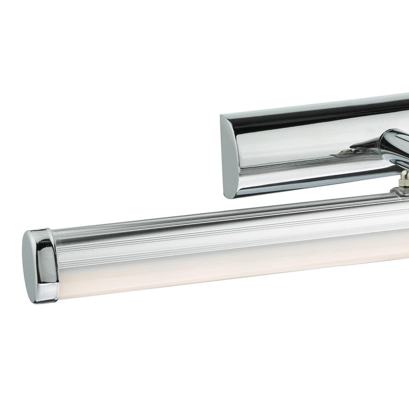 Dar Lighting Sydney Small Bathroom Wall Light Polished Chrome IP44 LED • SYD6650