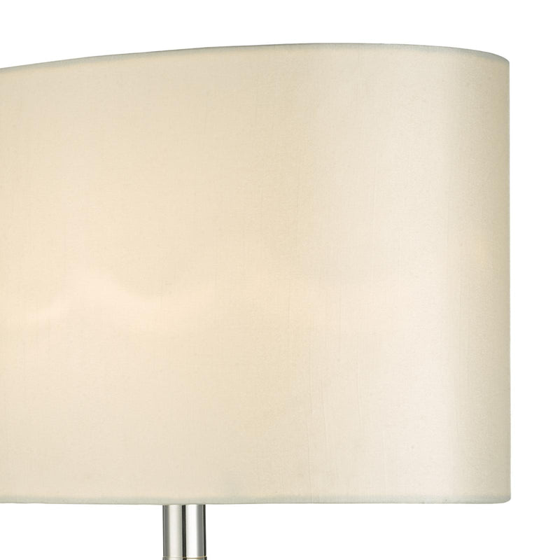 Dar Lighting Syracuse Table Lamp Mercury Glass With Shade • SYR4235
