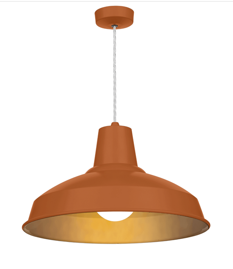 David Hunt Lighting Reclamation 1 Light Marmalade/Antique Brass Pendant • REC0199