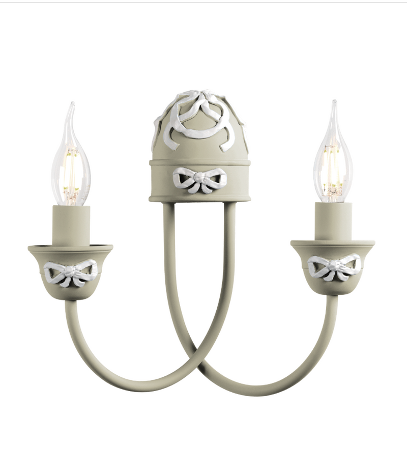 David Hunt Lighting Amelie 2 Light Pebble Wall Light • AME0999