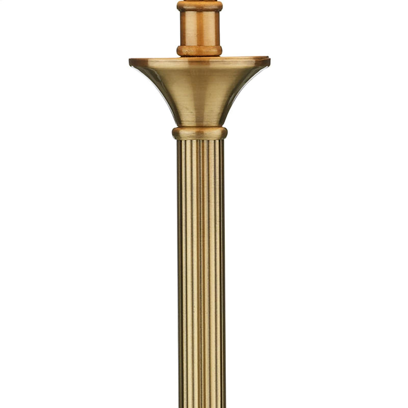 Dar Lighting Taylor Table Lamp Antique Brass With Shade • TAY4075-X