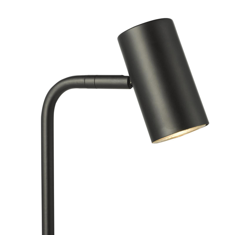 Dar Lighting Thierry Desk Lamp Matt Black • THI4122